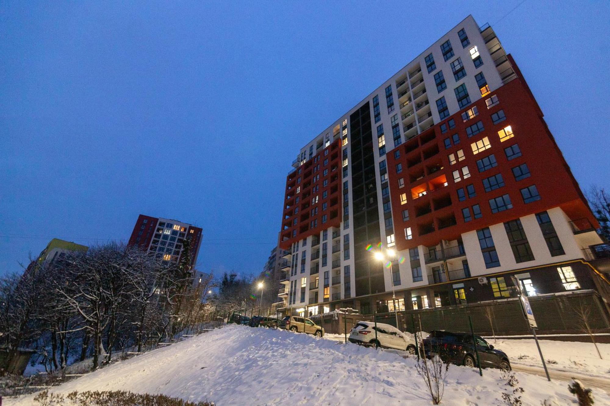 Apartment Shevchenko St.,New Building Λβιβ Εξωτερικό φωτογραφία