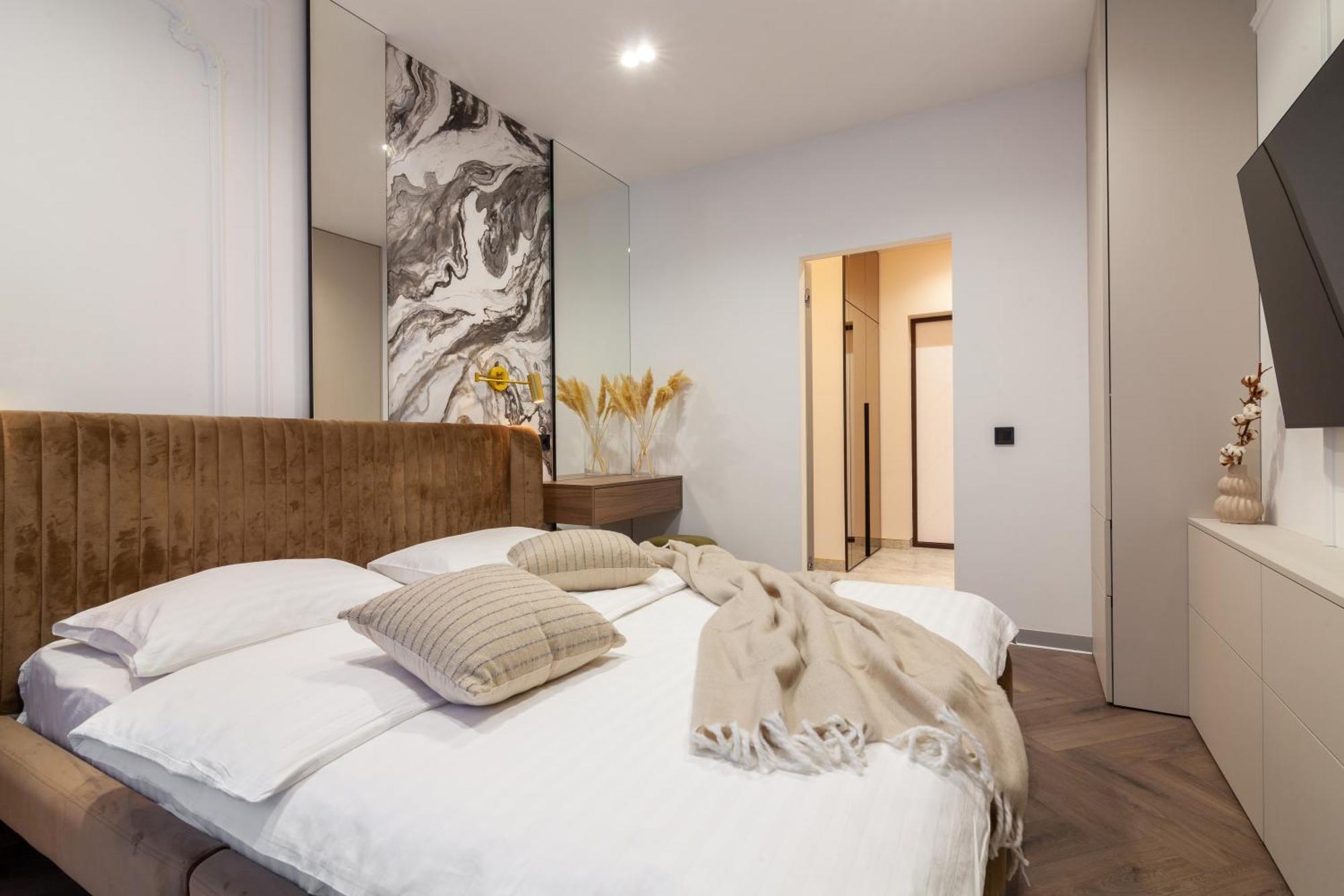 Apartment Shevchenko St.,New Building Λβιβ Εξωτερικό φωτογραφία